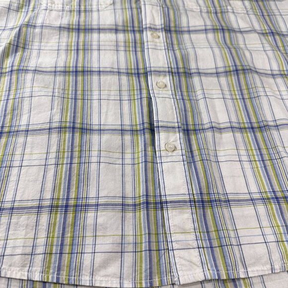 Tatuum Adamus Regular Fit Classic Shirt Mens Window Pane Plaid Button Up - Picture 2 of 16